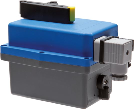 Exemplary representation: Electrically powered quarter-turn actuators, sanitary actuator